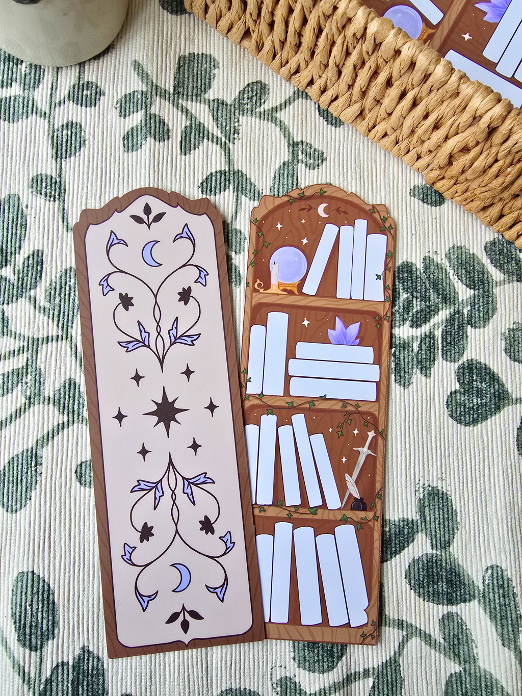 Fantasy Bookshelf Bookmark