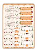 Bookish Journal Sheet Mushroom