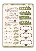 Bookish Journaling Sticker Sheet Meadow